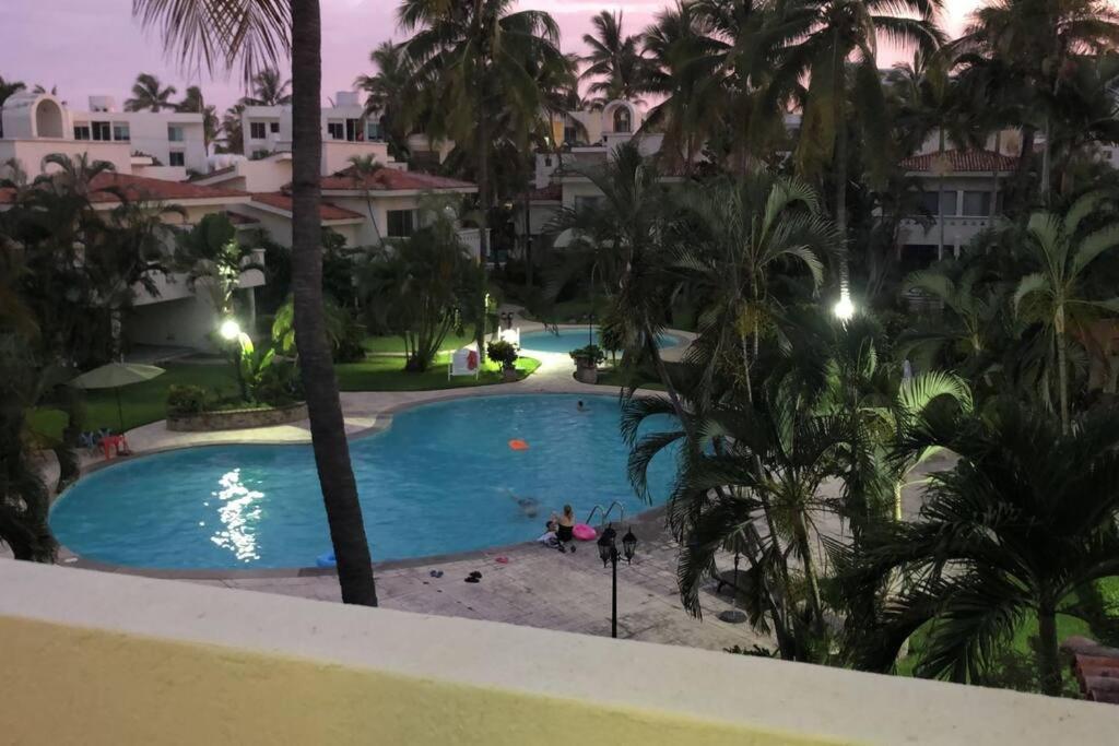 Hermoso Apartamento En Manzanillo Con Alberca Y Cancha De Tenis, Ideal Para Relajarse Y Disfrutar De Una Escapada Tranquila En El Paraiso Tropical المظهر الخارجي الصورة
